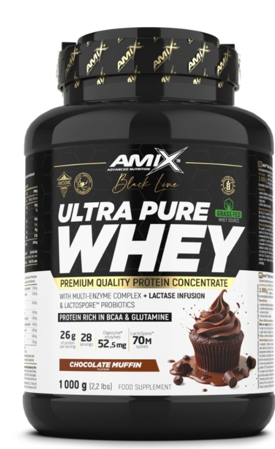 Proteína microfiltrada CFM® AMIX BLACK CFM ISOLATE 1KG BOMBON CRUJIENTE